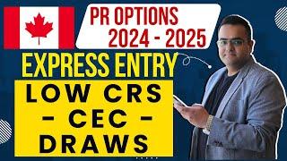 Future of Express Entry Draw - CEC draws back? CRS Cut-off below 500? Analyzing Canada PR options