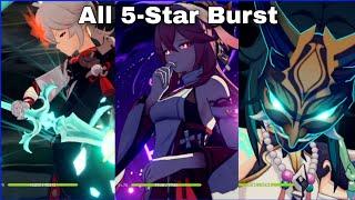 Genshin Impact - All 5-Star Burst Animations