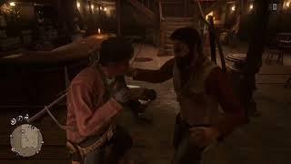 The longest bar fight I ever had in Red Dead Redemption 2.....