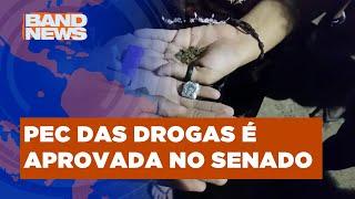 CCJ do Senado aprova PEC das drogas | BandNews TV