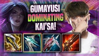 GUMAYUSI DOMINATING WITH KAI'SA! - T1 Gumayusi Plays Kai'sa ADC vs Jhin! | Preseason 2022