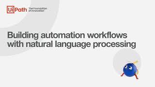 Building automation workflows with natural language processing