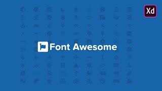 Using Font Awesome in Adobe XD