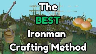 The BEST Crafting method early game - Casually Maxing #17 (OSRS Ironman)