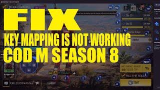 FIX Key Mapping is not working After update call of duty mobile season8 In  Gameloop emulator