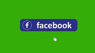 Animated Green Screen Like, Follow And Share Button for Facebook | No Copyright, Free to use