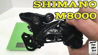 Shimano XT M8000 11 speed Rear Derailleur Actual weight and Close Look