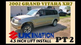 Zukination 4.5 inch lift install part 2