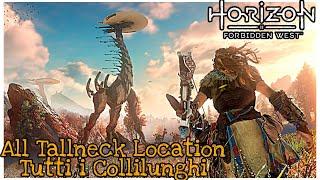 Horizon Forbidden West - Tutti I Collilunghi / All Tallneck Locations Walkthrough