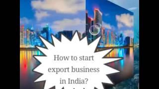 How to start export business in India? - Ebook