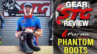 Forma Phantom Motorcycle Boots Review from SportbikeTrackGear.com