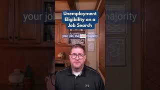 Unemployment Eligibility on a Job Search #jobsearchtips