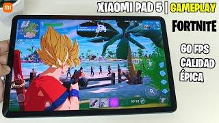 Xiaomi Pad 5 en Perú: Gameplay: Fortnite a 60 FPS en Calidad Épica (Snapdragon 860)