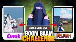 NIMRA NIMO LIVE  AJJ RANDOM K SATH PRANK KARINGY GYZ FULL RUSH AND BOOM BAAM GAME HOGI.