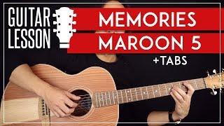 Memories Guitar Tutorial  Maroon 5 Guitar Lesson |No Capo + Easy Chords|