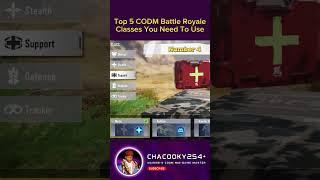 🫡Top 5 CODM #battleroyale Classes You Need To Use!! #codmobile #chacooky254 #codmkenya 