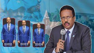 Xasan Sheekh oo ka caawinaya Farmaajo olollihiisa dib u doorashada 50%.