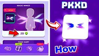 How To Get Free Legendary Wing! || Pk Xd Magic Wing Free || Transparent Wing In Pk Xd ||Kingpro24