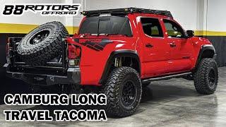 CAMBURG RACING LONG TRAVEL TACOMA SPRING UNDER TRIPLE BYPASS KING SHOCKS