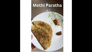 Ultimate healthy methi paratha with my secret ingredient.