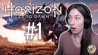 Crying at the loading screen... IT BEGINS! |Ep. 1 | Horizon Zero Dawn First Time Playthrough
