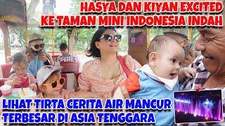 KE TAMAN MINI INDONESIA INDAH LIHAT AIR MANCUR MENARI, TERBESAR DI ASIA TENGGARA!!