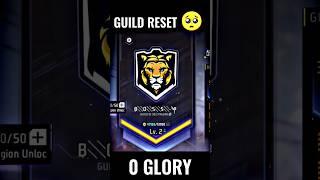 Old Guild Reset  0 Glory | New Guild Update - Good Bye Old Guild #krgamerjod