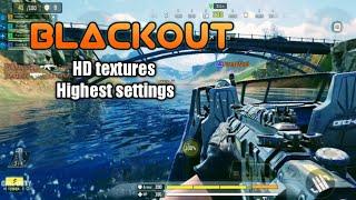 CODM NEW Blackout Map HD TEXTURES highest settings || Call of duty mobile gameplay