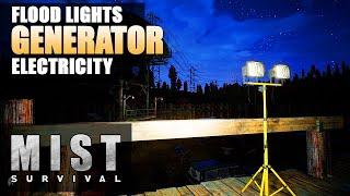 MIST SURVIVAL | Generator, ELECTRICITY & Flood Lights | Gameplay | S3 EP37