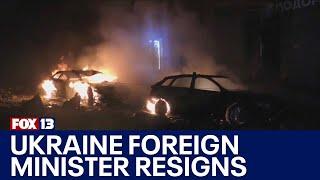 Ukraine foreign minister resigns | FOX 13 Seattle