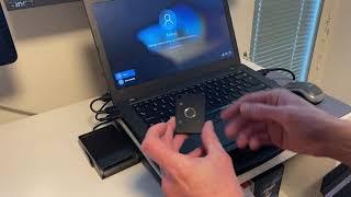 Passwordless Windows 10 login with Bluetooth and Fingerprint using Feitian K33