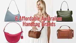 Top Affordable Australian Handbag Brands | Quiet Luxury Mid-Range Fall 2024  Purse Trends