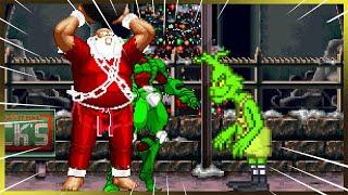 SANTA CLAUS VS MR. GRINCH - XMAS SPECIAL BATTLES! #mugen #christmas2023 #xmas2023