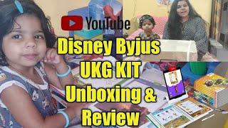 #Disney Byjus Early Learn App UKG Set Unboxing & #review .#byjus app , Learning Kit