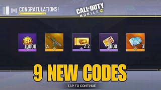 *NEW* CALL OF DUTY MOBILE 9 REDEEM CODES 2024 AUGUST | COD MOBILE 9 NEW CP REDEEM CODES 2024 AUGUST