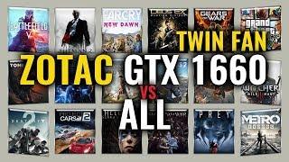 ZOTAC GTX 1660 Ti Twin Fan vs 2060/2070/2080/2080Ti/1060/1070/1080/1070Ti/1080Ti/580/590/VEGA56