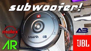 JBL BASSPRO HUB SUBWOOFER INSTALL! | FOCUS RS