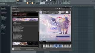 Voice of Wind Audrey - KONTAKT library - sound check (no talking)