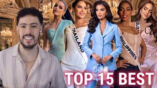 Miss Universe 2024 TOP 15 BEST INTERVIEW DAY LOOK