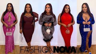 New Year, New Fashion: Ultimate Fashion Nova Dress Try-on Haul | New Year’s Eve 2025 Glam! 