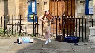 Counting Stars - OneRepublic - Holly May Violin Cover - Street Performance