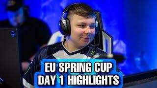 RLCS 22-23 Spring Cup Day 1 Highlights | Main Stream | Europe | Rocket League