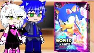 Sonic And His Friends React To Sonic Prime || Gacha React