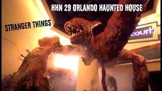 NEW Stranger Things Haunted House  POV Halloween Horror Night Orlando 2019