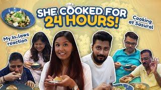 MRIDUL Cooks ALL The Meals For 24 Hours‍/ Mridul & Aditya