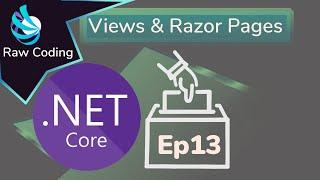 C# ASP.NET Core 3 - Voting System - Ep13 - Views & Razor Pages - (Beginner Tutorial)