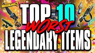 Borderlands 3 | Top 10 WORST Legendary Items