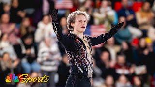 Ilia Malinin DEFENDS his figure skating title at the Grand Prix Final in France | NBC Sports