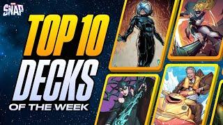 TOP 10 BEST DECKS IN MARVEL SNAP | Weekly Marvel Snap Meta Report #82