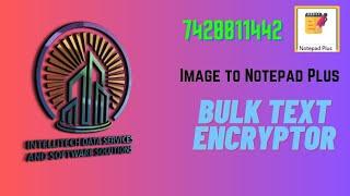 Jpeg Image to Notepad Plus Convertor | Image to .wrt convertor | Copy Paste in Notepad + | Notepad++